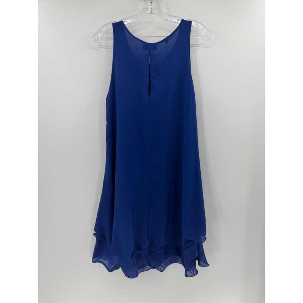James Lakeland Women's Sleeveless Ruffle Hem Dress - Blue - 40 or US 8 - Picture 8 of 8